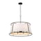 Z-Lite Lenyx Pendant 6 Light Pendant, Iron Ore & White 1935-26IO - alternate 7